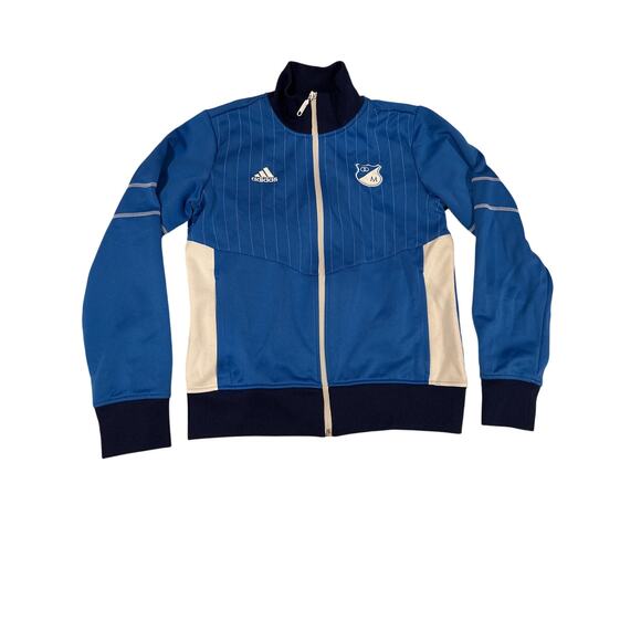 Millonarios F.C. Adidas Track Jacket – Blue/White – Vintage Soccer - Picture 1 of 12